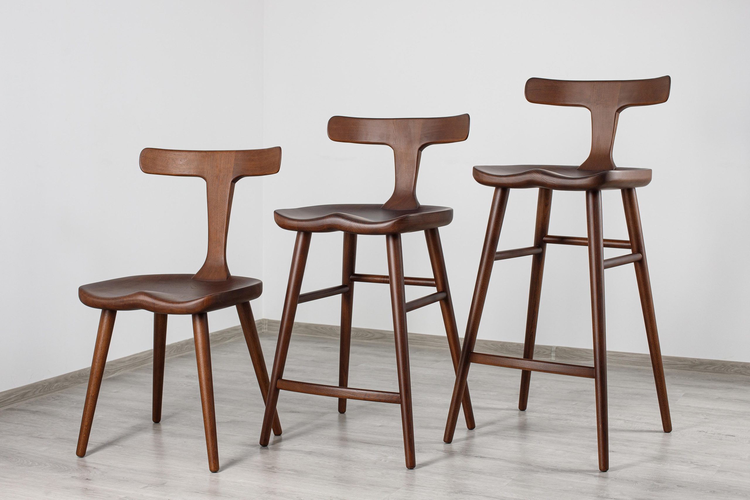 Scaun de bar Anvil Maro L cu spătar - imagine 21