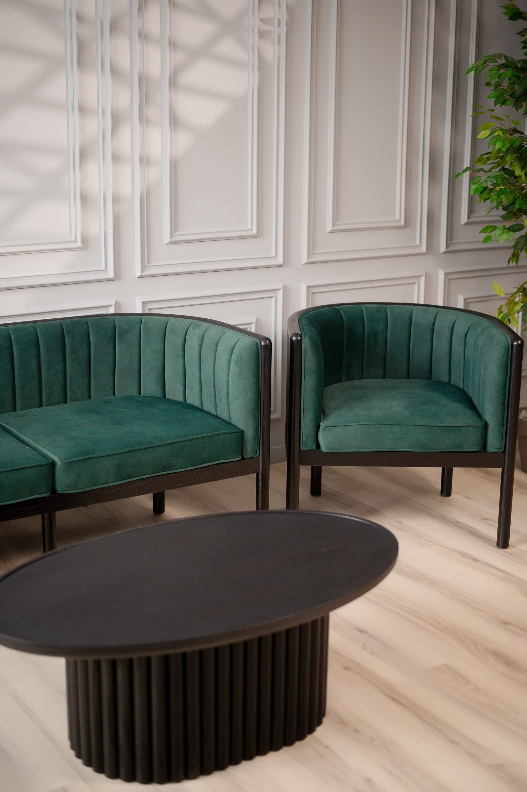 Alternative view of Canapea Alton Emerald