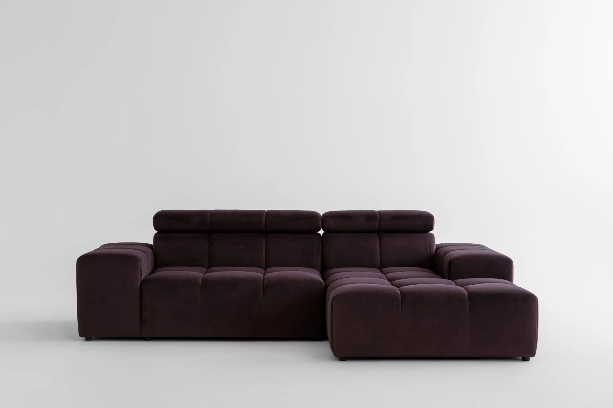 Alternative view of Canapea de colț modulară luxoasă Hamilton cu tetiere reglabile