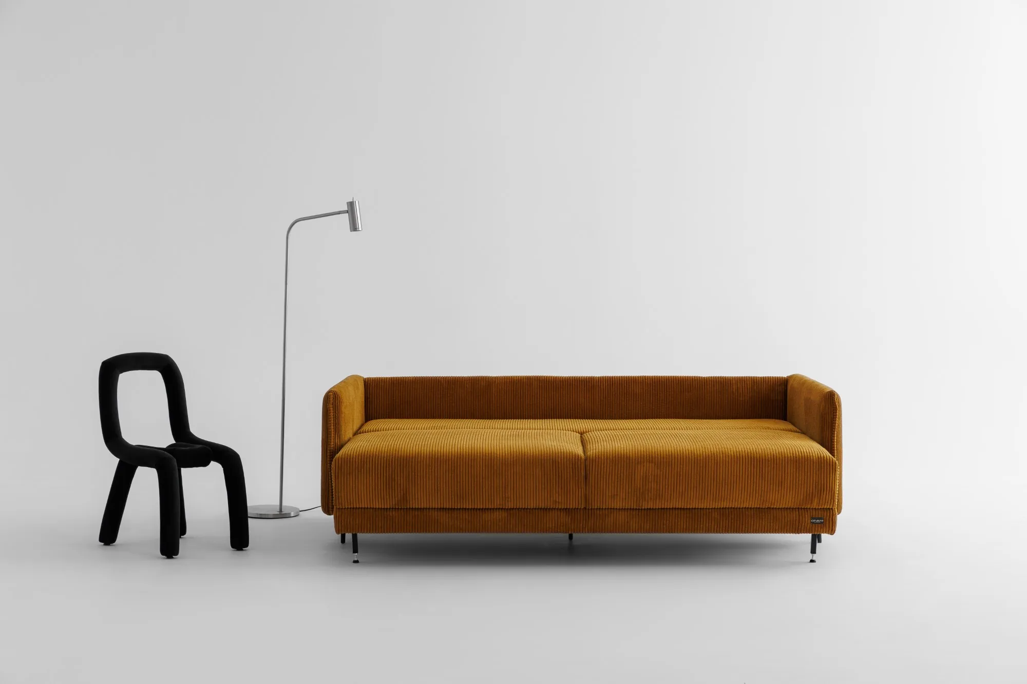 Canapea extensibilă compactă FLORENȚA cu ladă de depozitare - imagine 3