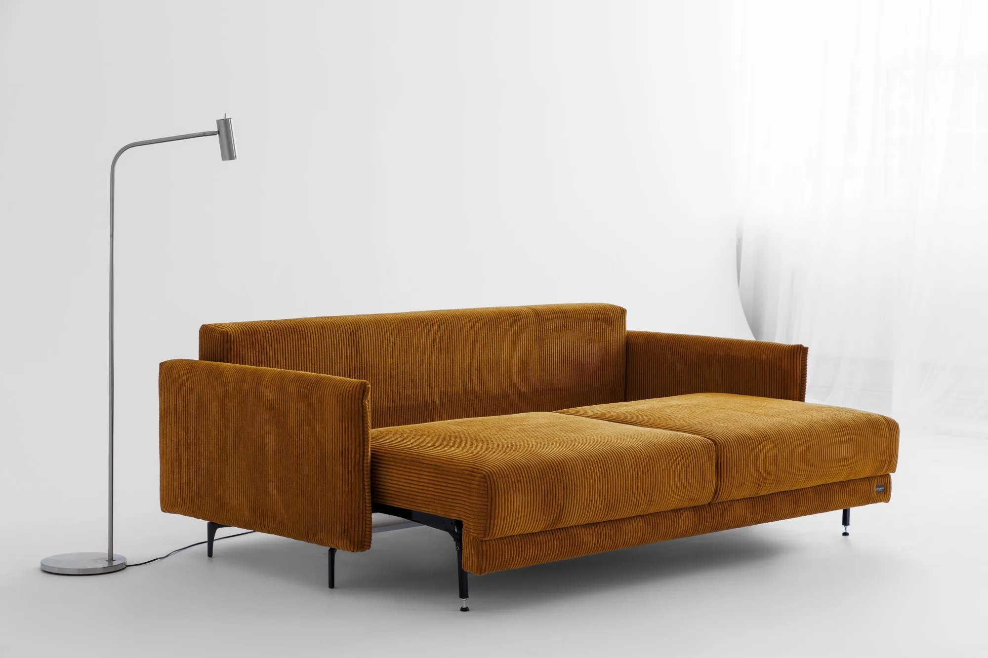 Canapea extensibilă compactă FLORENȚA cu ladă de depozitare - imagine 6