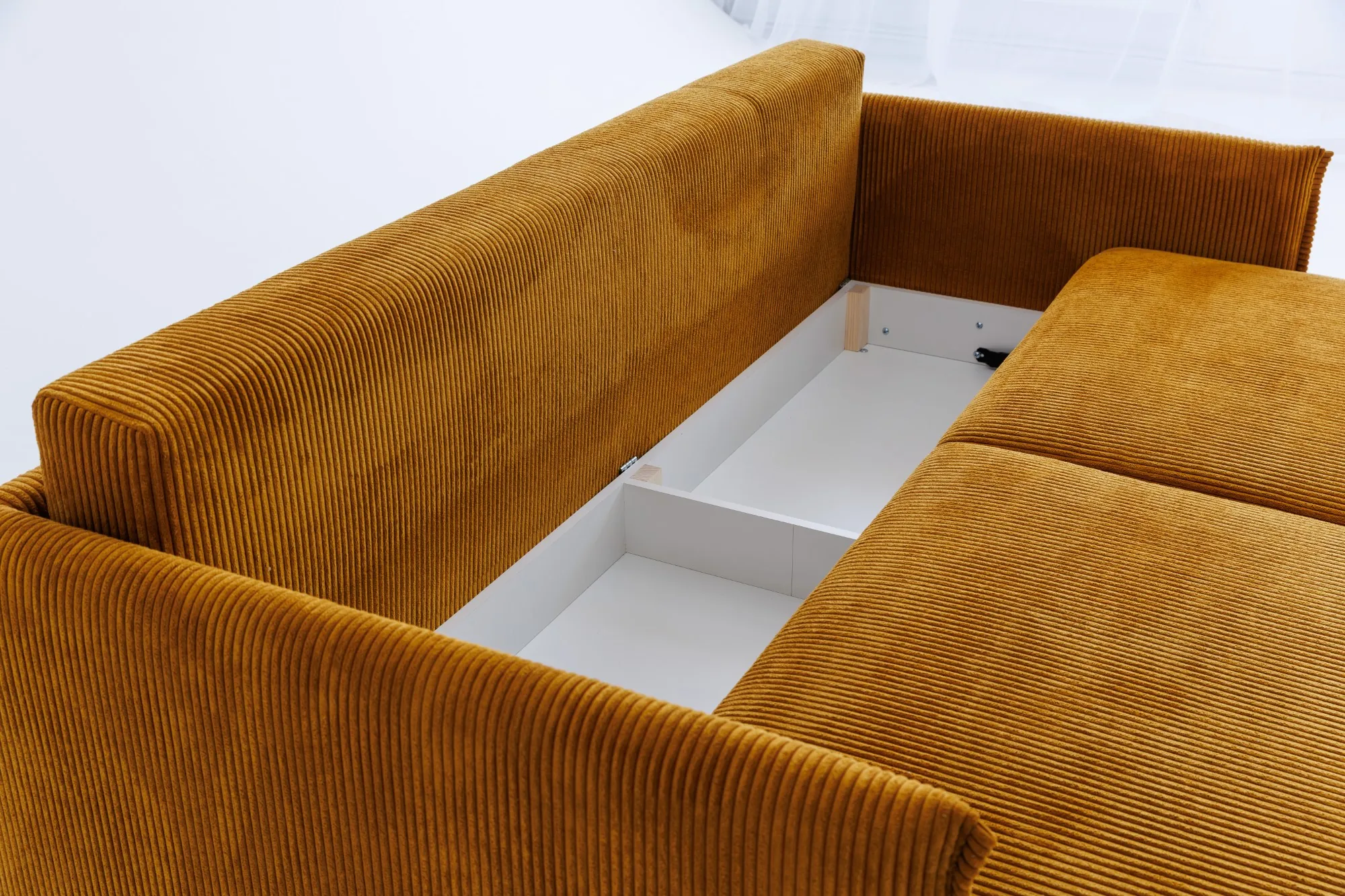 Canapea extensibilă compactă FLORENȚA cu ladă de depozitare - imagine 9