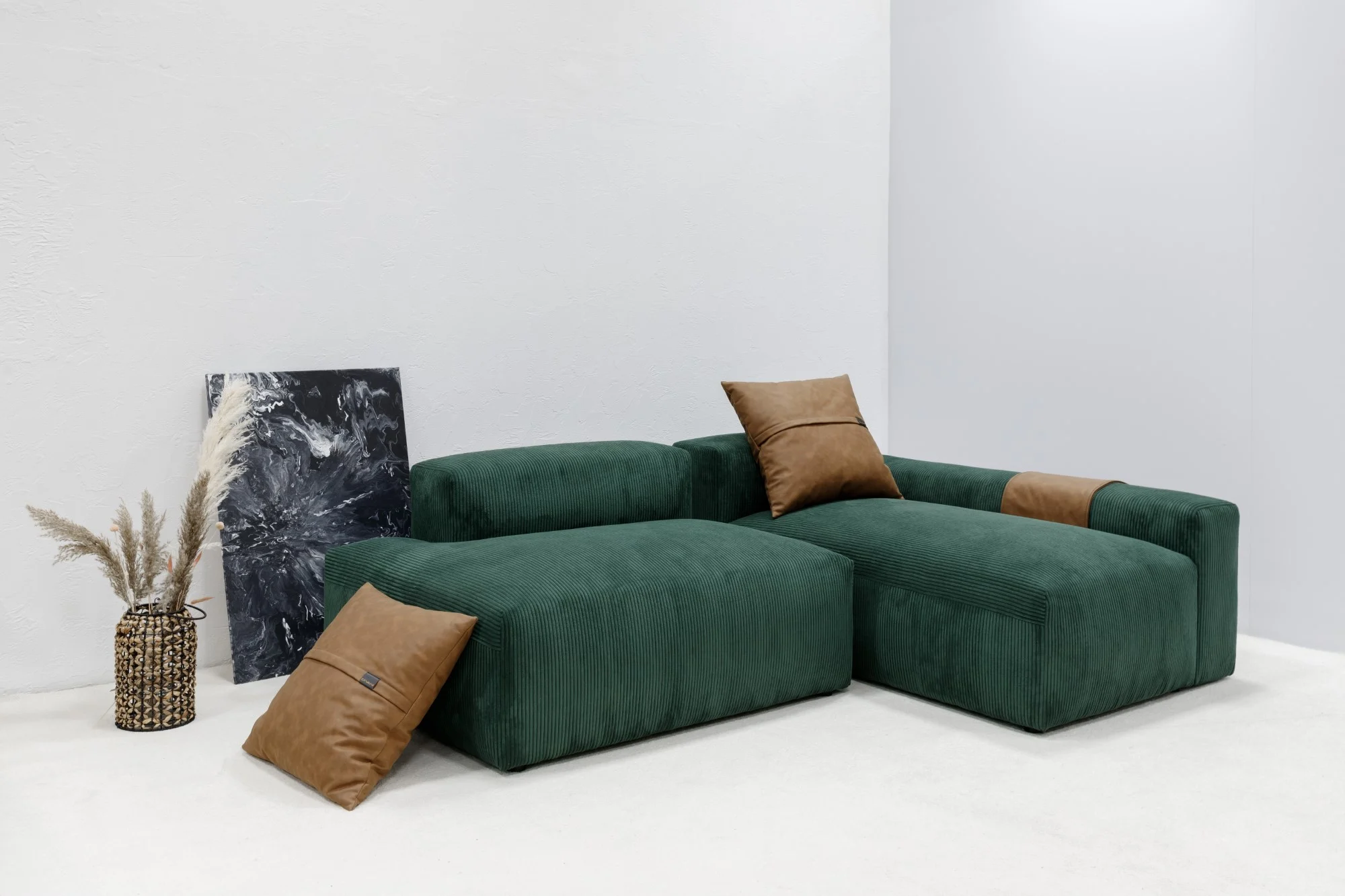 Colțar modular Modus Relax II de la DIVANI – stil contemporan, relaxare totală și design original